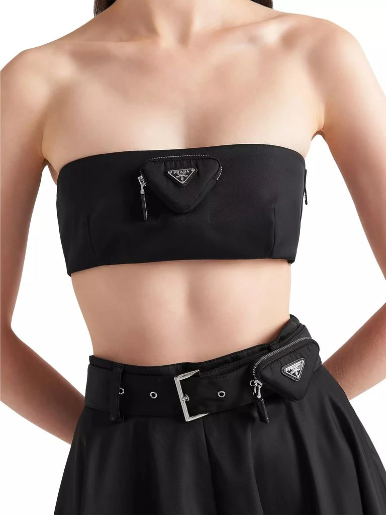 商品Prada|Re-Nylon Bandeau Bra Top,价格¥7456,第3张图片详细描述