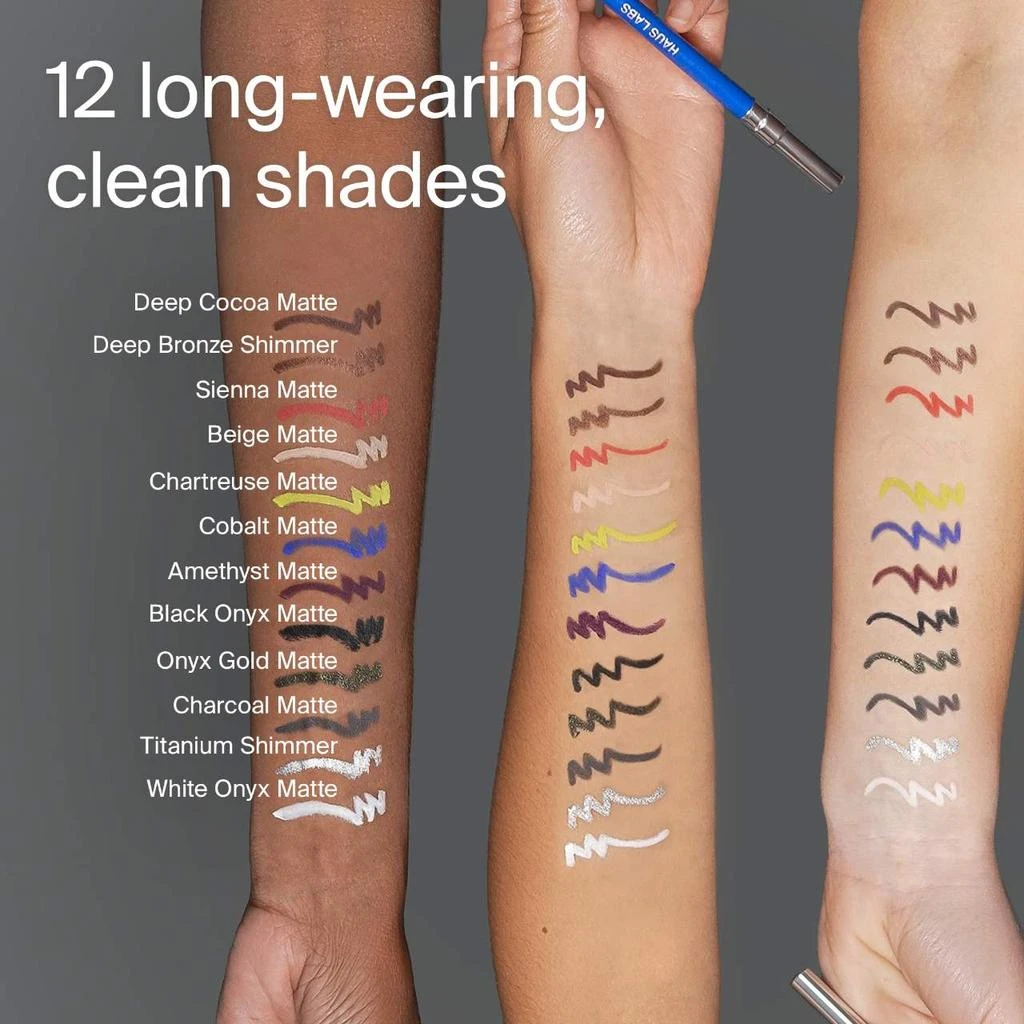 商品HAUS LABS BY LADY GAGA|Optic Intensity Eco Waterproof Gel Eyeliner Pencil,价格¥172,第2张图片详细描述