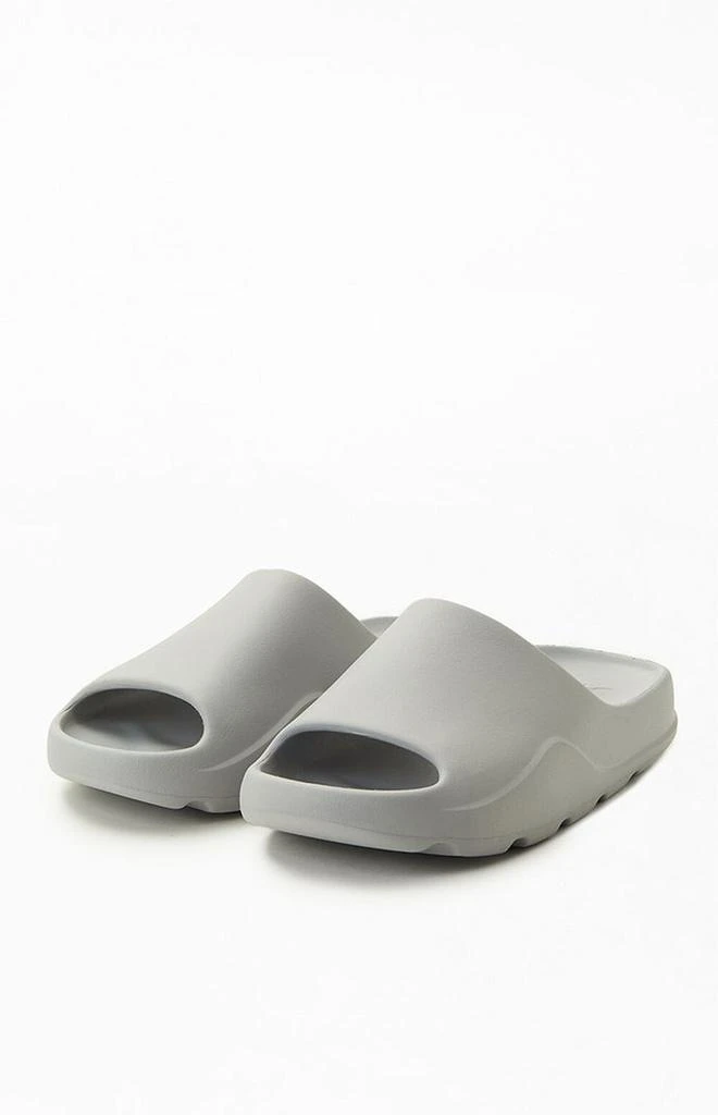 商品Kappa|Gray Authentic Plume 1 Slide Sandals,价格¥234,第2张图片详细描述