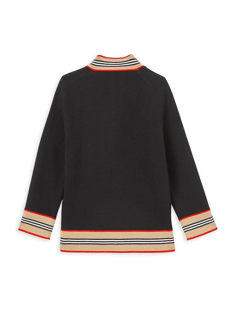 商品Burberry|Little Kid's &amp; Kid's Wool Cardigan Sweater,价格¥3299,第2张图片详细描述