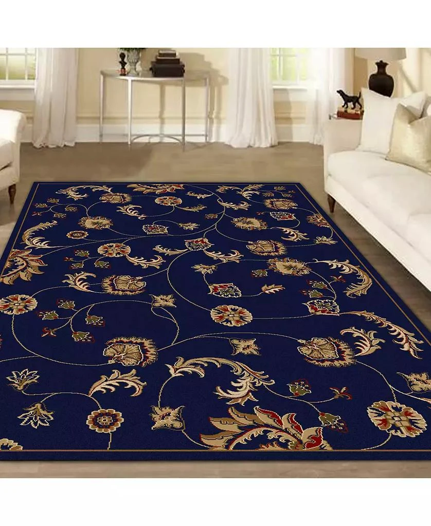 商品KM Home|CLOSEOUT! Pesaro Flores 3'3" x 4'11" Area Rug,价格¥546,第2张图片详细描述