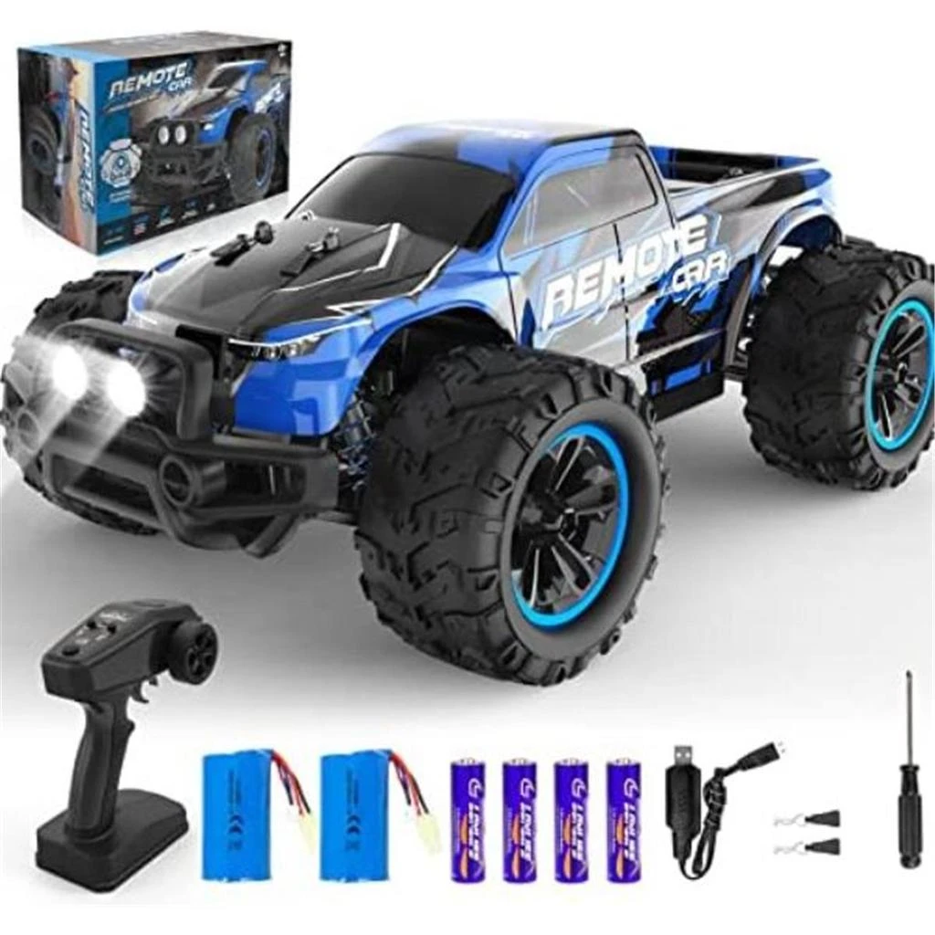 商品netjett|Netjett  1-16 Scale TEORON High Speed Remote Control Car with All Terrain RC Truck with Headlights,价格¥1450,第1张图片