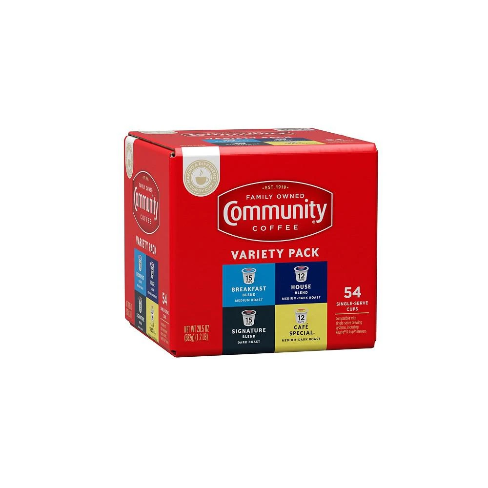 Variety Pack, Medium to Dark Roast Single Serve Pods, Keurig K-Cup Brewer Compatible, 54 Ct 商品