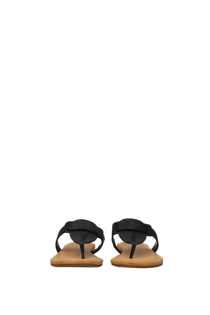 商品UGG|Flip flops gaila Leather Black,价格¥487,第2张图片详细描述