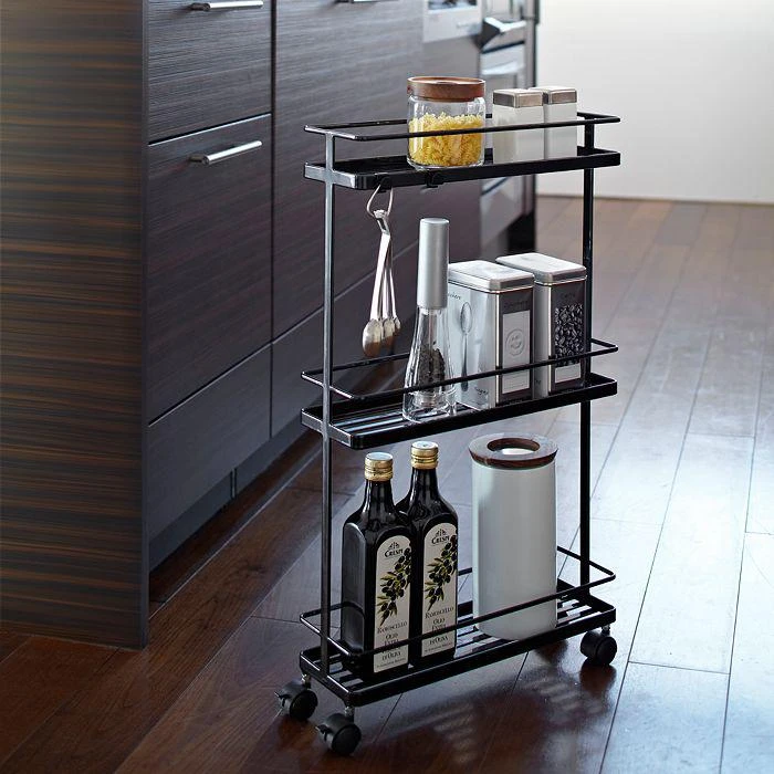 商品Yamazaki|Tower Rolling Kitchen Storage Cart,价格¥547,第2张图片详细描述