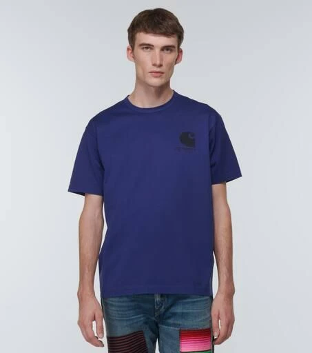 商品Junya Watanabe|x Carhartt logo cotton T-shirt,价格¥1812,第3张图片详细描述