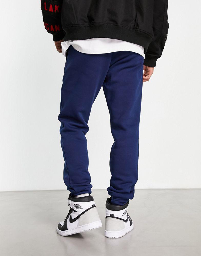 商品Adidas|adidas Originals trefoil essentials joggers in navy,价格¥398,第4张图片详细描述