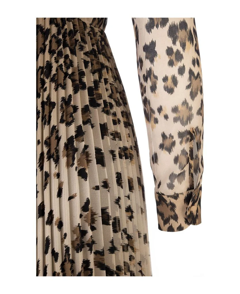 商品RED Valentino|Midi Shirt Dress With Leo Star Print,价格¥7246,第3张图片详细描述