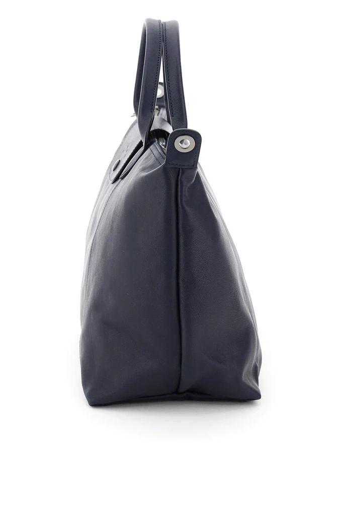 商品Longchamp|Longchamp le pliage cuir medium handbag,价格¥2898,第3张图片详细描述