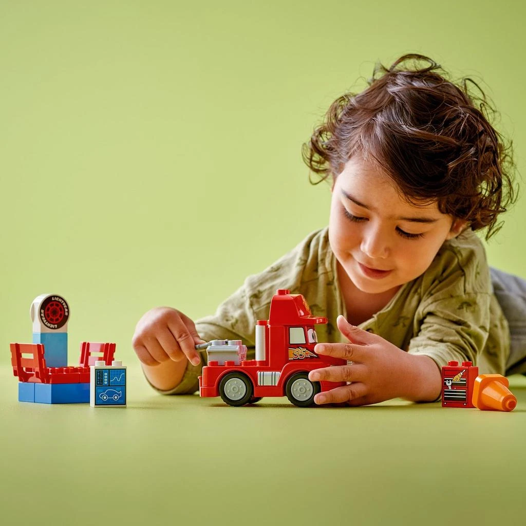 商品LEGO|LEGO DUPLO | Disney and Pixar’s Cars Mack at the Race 10417,价格¥202,第5张图片详细描述