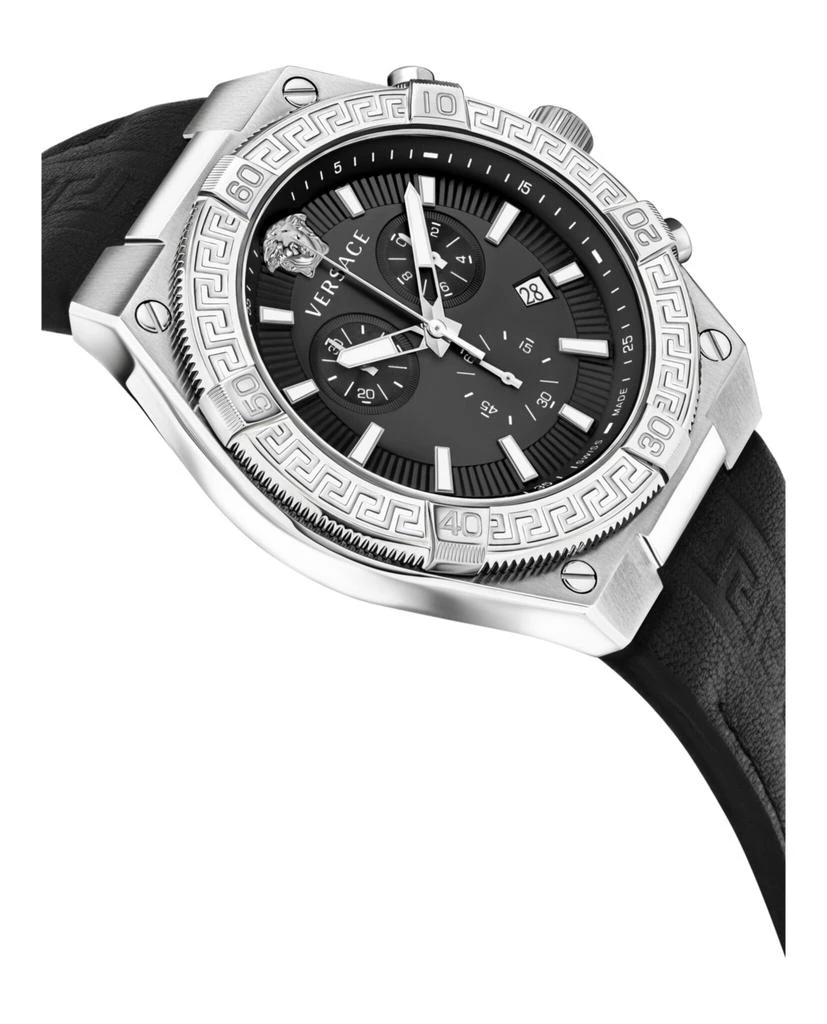 商品Versace|男士 V-Sports 希腊回纹表带手表,价格¥3179,第3张图片详细描述
