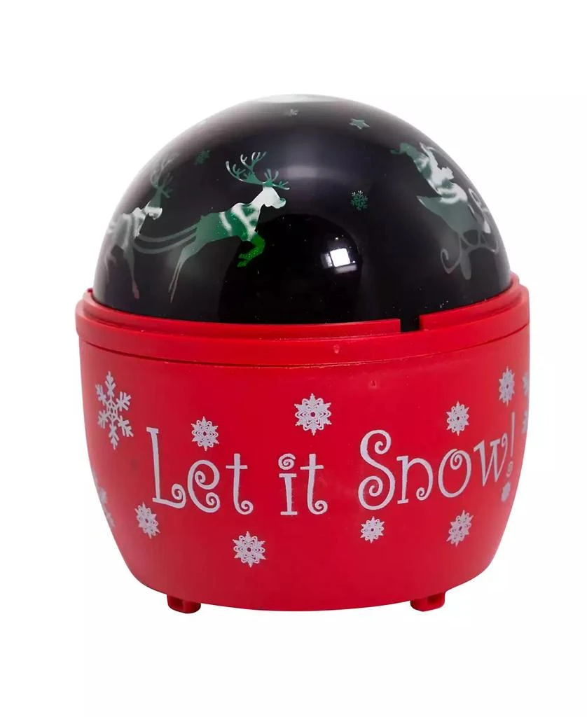 商品Kurt Adler|5" Battery-Operated USB Night Light Projector with Base,价格¥963,第1张图片