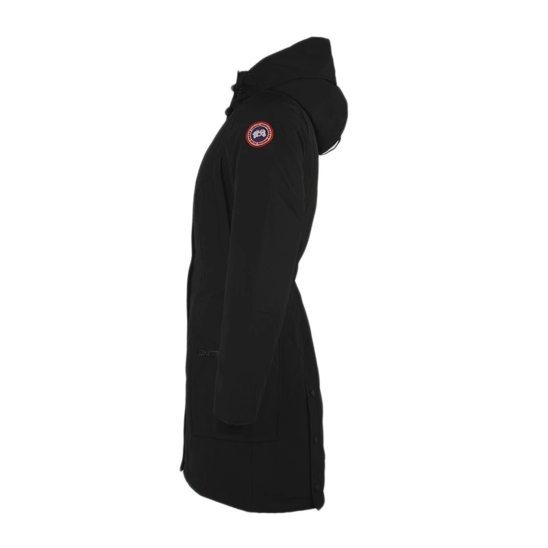 Canada Goose 加拿大鹅 女士长款黑色羽绒服 3811L-BLACK 商品