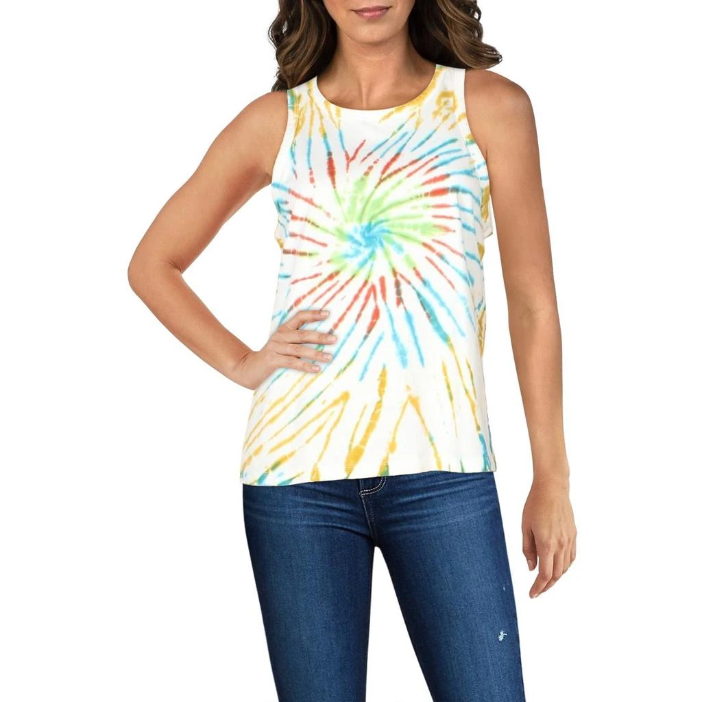 商品1. State|1.State Womens Tie-Dye Sleeveless Tank Top,价格¥31,第1张图片