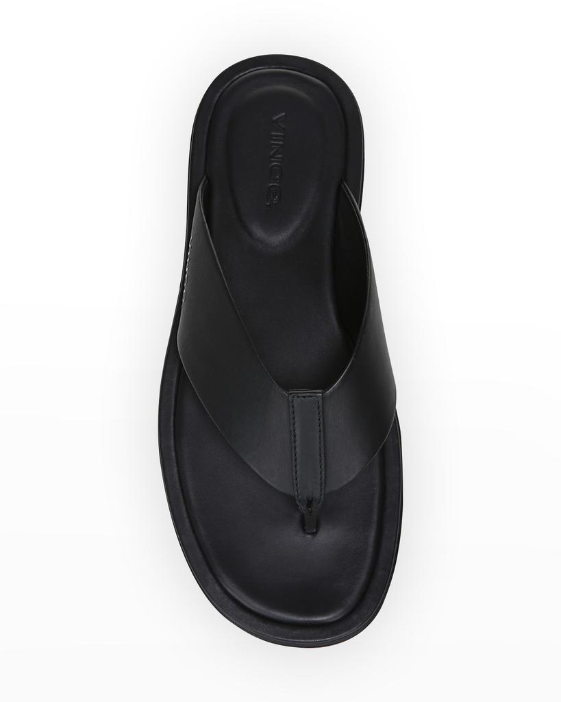 商品Vince|Men's Dean 2 Leather Flip Flops,价格¥699,第4张图片详细描述