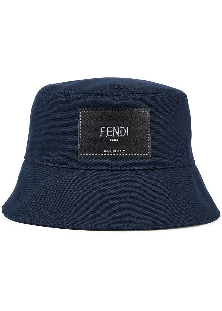 商品Fendi|Navy cotton bucket hat,价格¥2143,第1张图片
