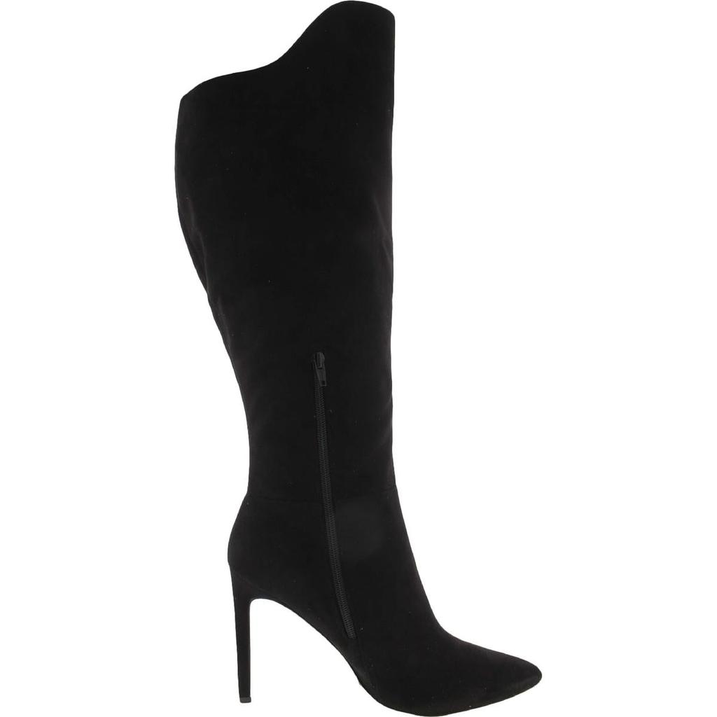 Nine West Womens Telena Zipper Wide Calf Knee-High Boots商品第5张图片规格展示