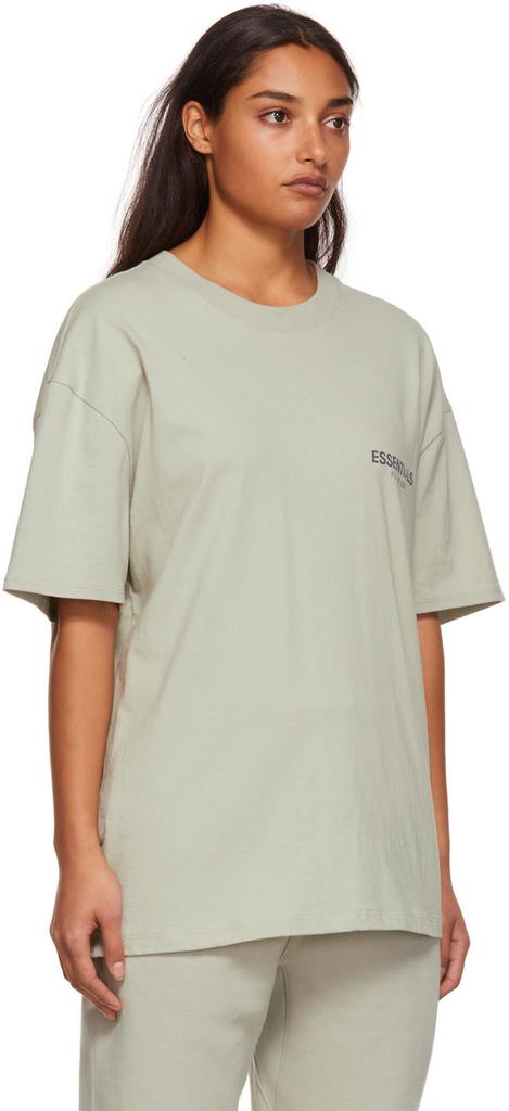 SSENSE Exclusive Green Jersey T-Shirt商品第2张图片规格展示