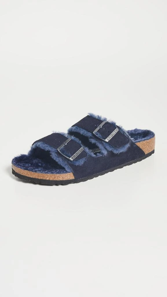 商品Birkenstock|Birkenstock Arizona Shearling Sandals,价格¥565,第2张图片详细描述