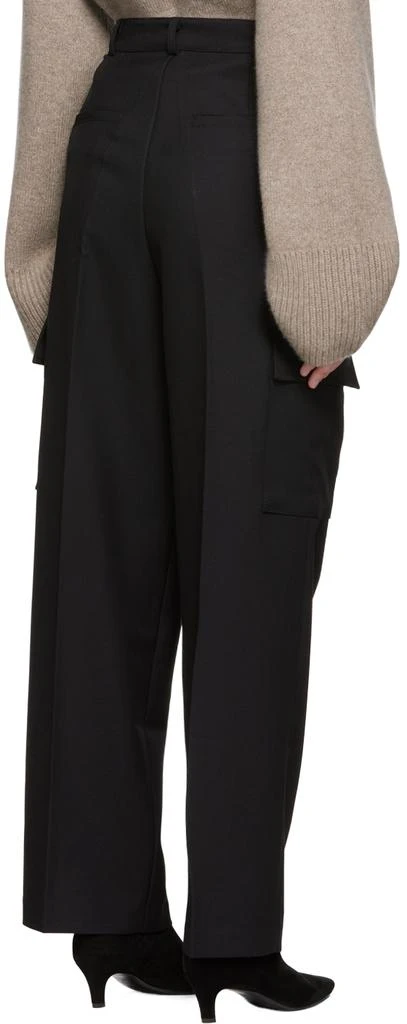 商品The Frankie Shop|Black Maesa Trousers,价格¥577,第3张图片详细描述