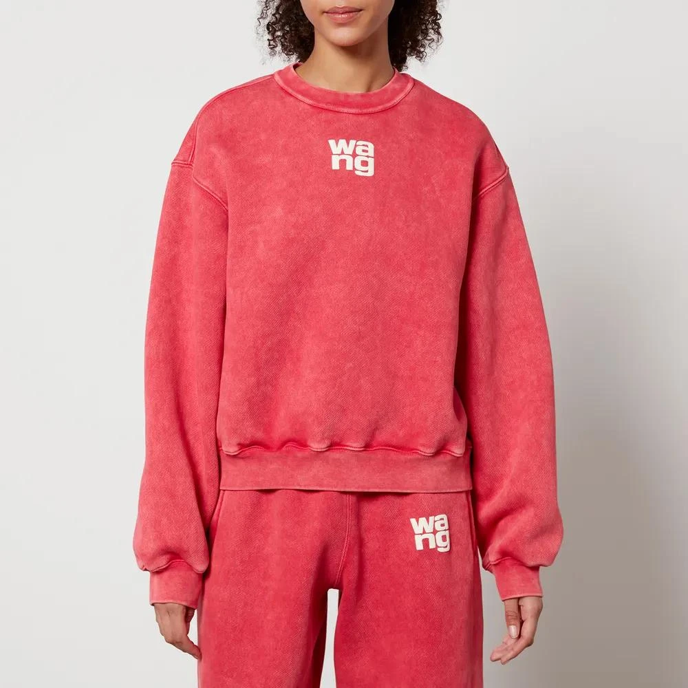 商品Alexander Wang|Alexander Wang Essential Terry Cotton-Jersey Sweatshirt,价格¥2943,第1张图片