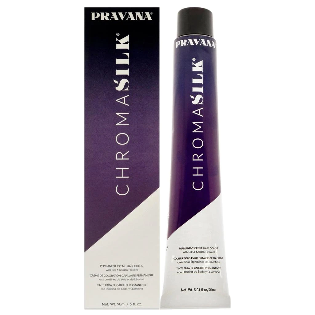 商品Pravana|ChromaSilk Creme Hair Color - 10.07 Extra Light Sheer Violet Blonde by  for Unisex - 3 oz Hair Color,价格¥161,第1张图片