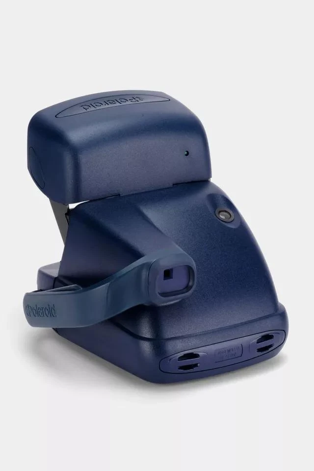 商品Polaroid|Polaroid Blue Express Vintage 600 Instant Camera Refurbished by Retrospekt,价格¥1052,第3张图片详细描述