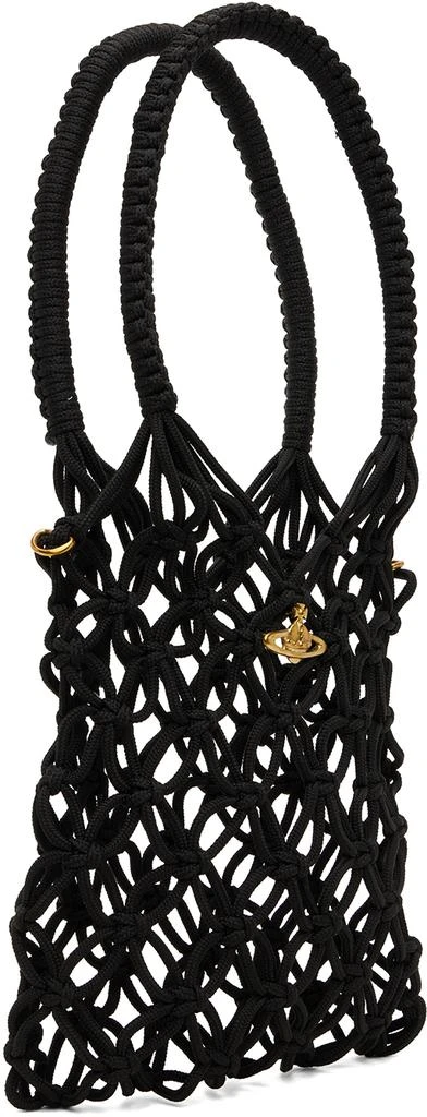 商品Vivienne Westwood|Black Large Macrame Tote,价格¥1327,第2张图片详细描述