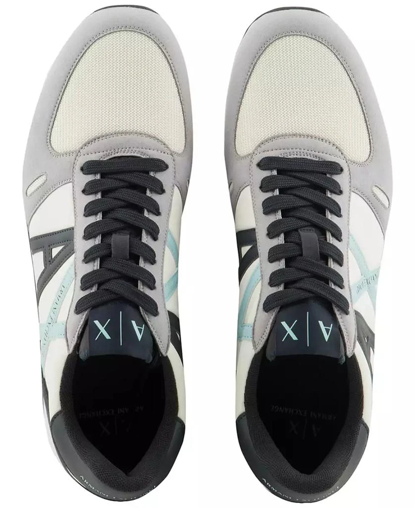 商品Armani Exchange|Men's Rio Logo Sneakers,价格¥949,第5张图片详细描述