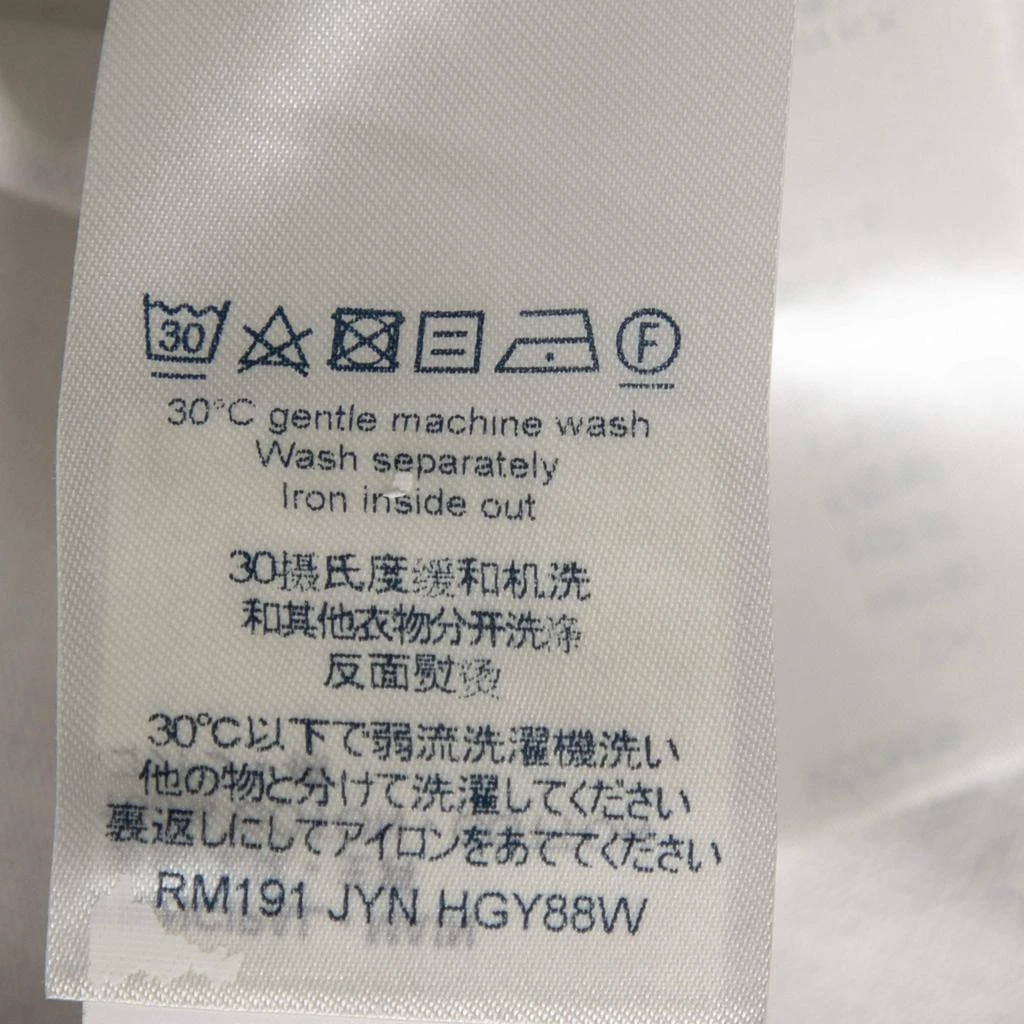 Louis Vuitton White Cotton Logo Embroidered Long Sleeve T-Shirt M 商品
