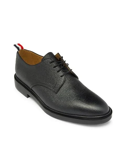 商品Thom Browne|Pebbled Leather Derby Shoes,价格¥5171,第2张图片详细描述