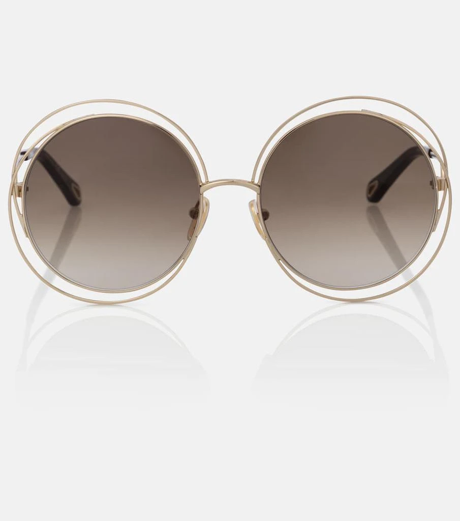商品Chloé|Carlina round sunglasses,价格¥3022,第1张图片