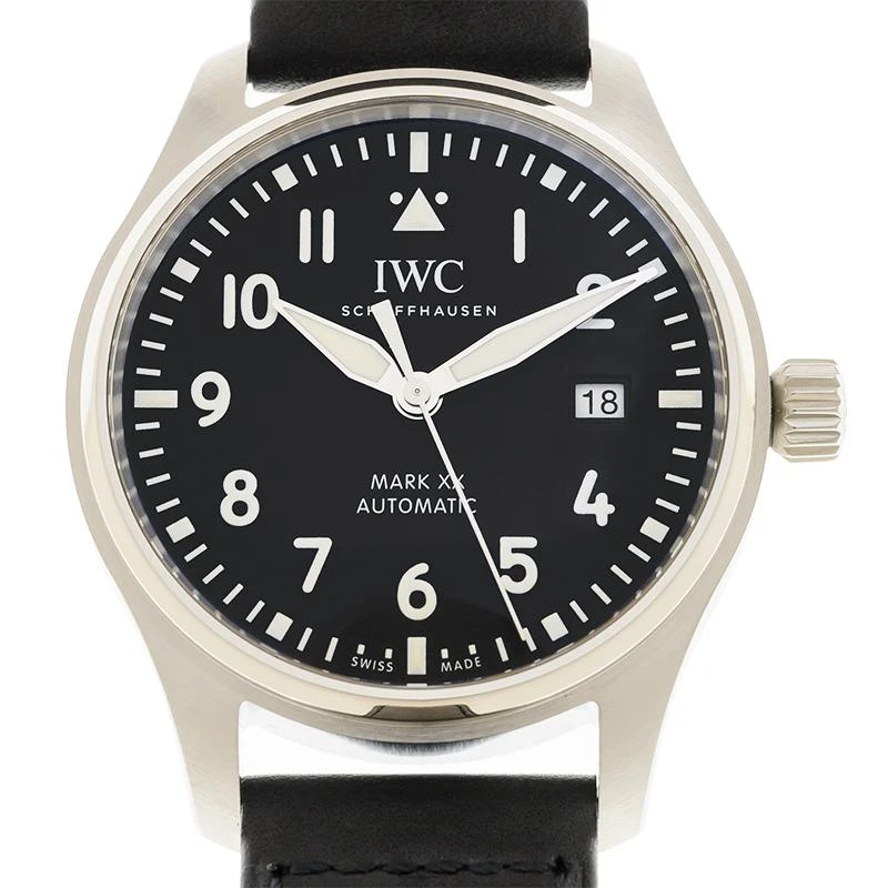 商品IWC Schaffhausen|Pilots Automatic Black Dial Men's Watch IW328201,价格¥33712,第1张图片
