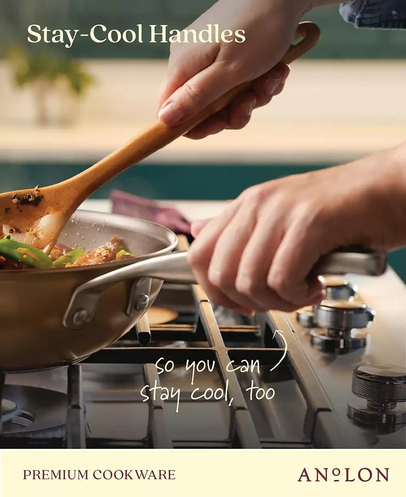 Ascend Hard Anodized Aluminum Non-Stick 10" Stir Fry Pan 商品