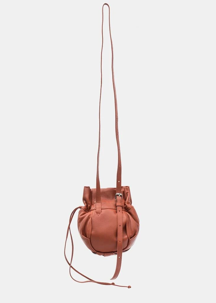 商品Lemaire|Lemaire Brandy Brown Glove Shoulder Bag,价格¥3298,第2张图片详细描述