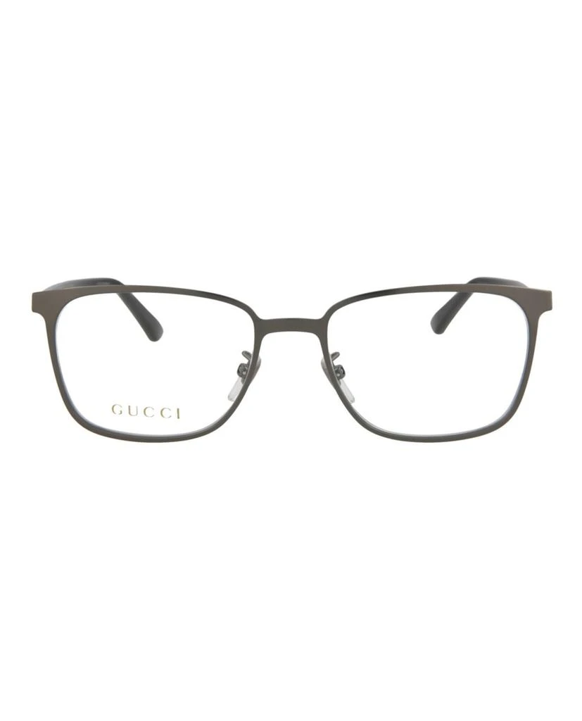 商品Gucci|Rectangle Metal Optical Frames,价格¥1242,第1张图片