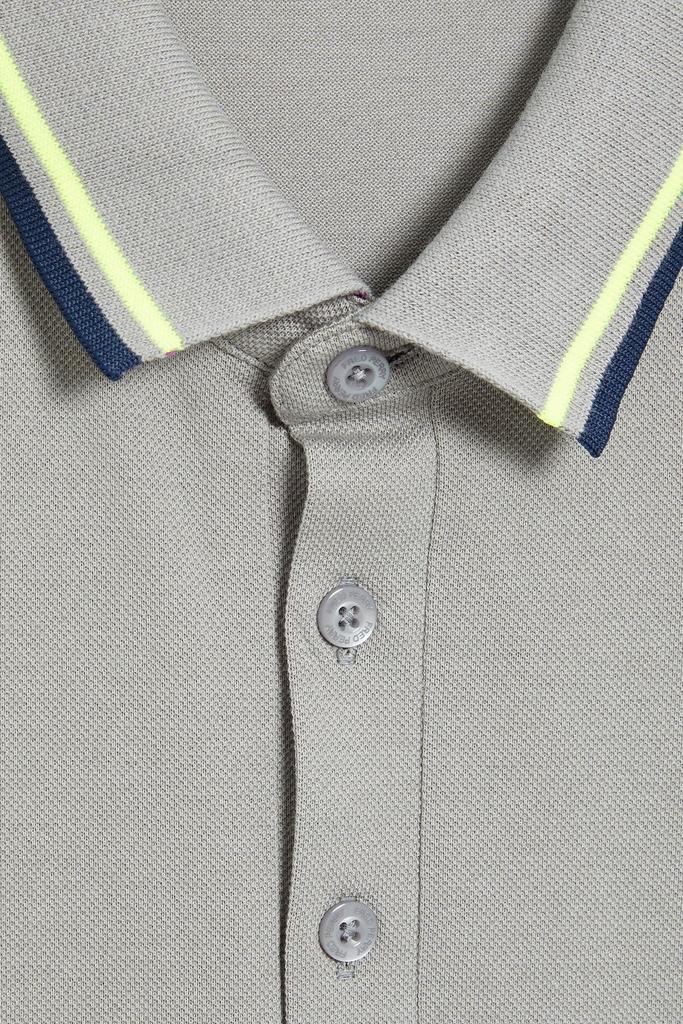 商品Fred Perry|Embroidered cotton-piqué polo shirt,价格¥398,第6张图片详细描述