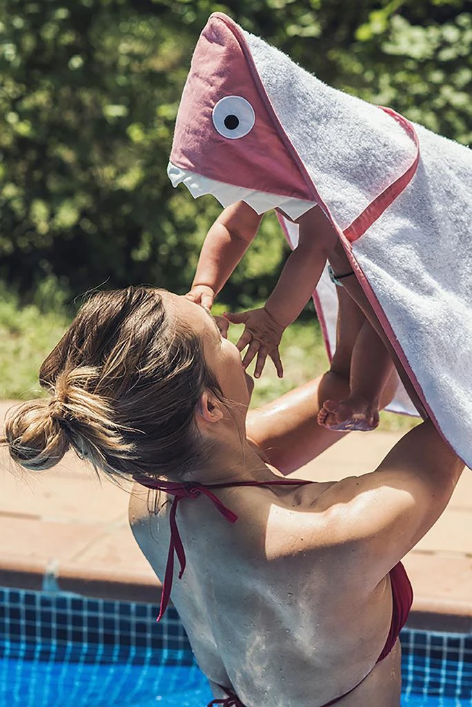 商品Baby Bites|Baby Bites Baby Girls Towel in Pink,价格¥191,第2张图片详细描述