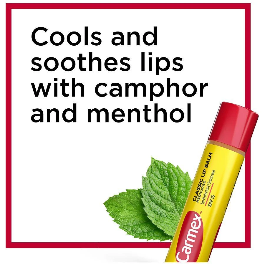 Carmex Medicated Lip Balm Sticks, Lip Moisturizer for Chapped Lips 3