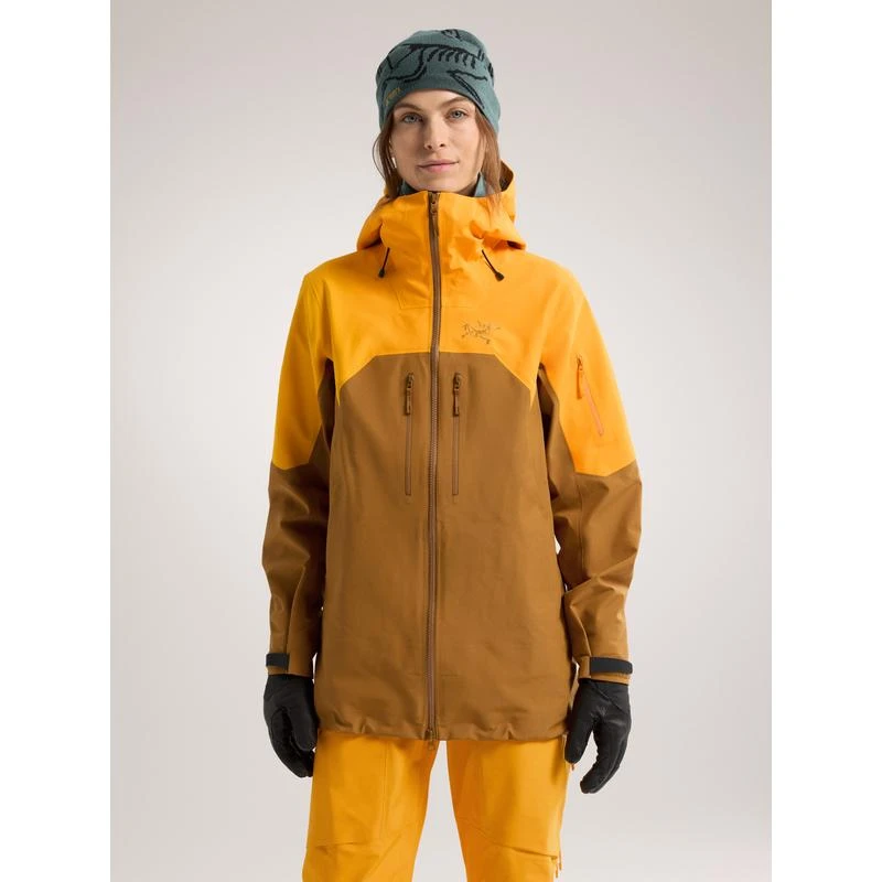 商品Arc'teryx|Arcteryx始祖鸟Rush系列女士橙黄育空褐GORE‑TEX防风夹克,价格¥4933 描述