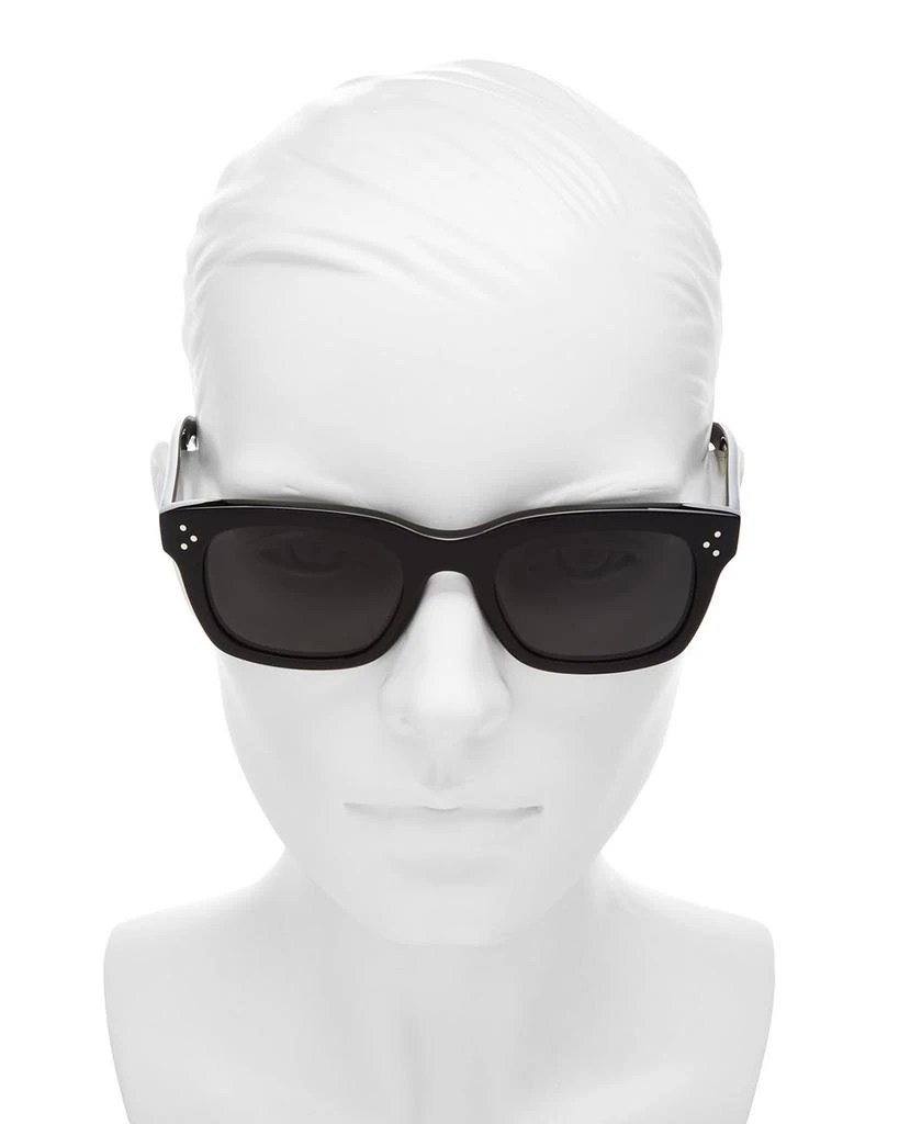 Bold 3 Dots Rectangular Sunglasses, 51mm 商品