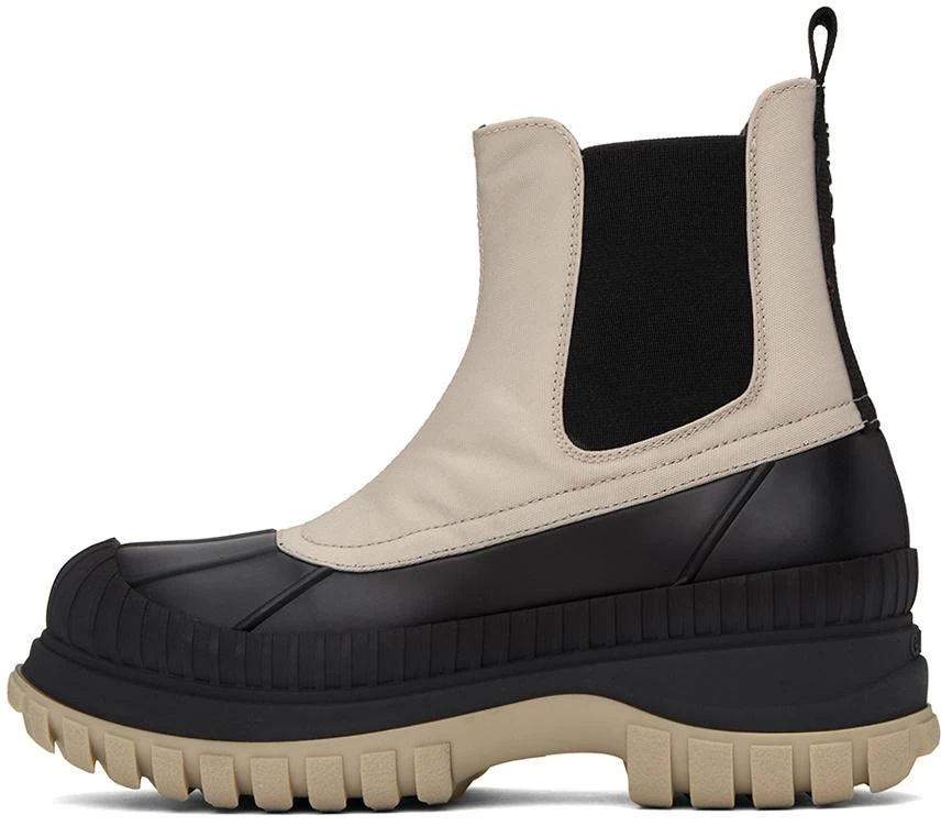 商品Ganni|Beige & Black Outdoor Chelsea Boots,价格¥1604,第3张图片详细描述