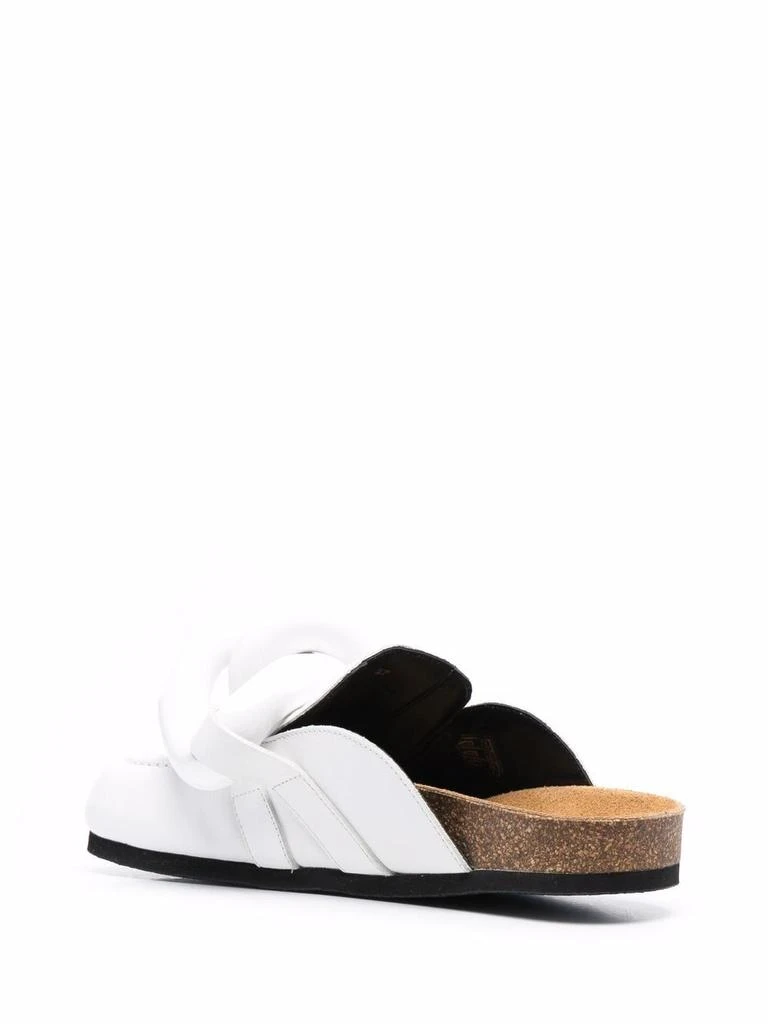 商品JW Anderson|J.W. Anderson Women&#39;s  White Leather Sandals,价格¥4505,第3张图片详细描述