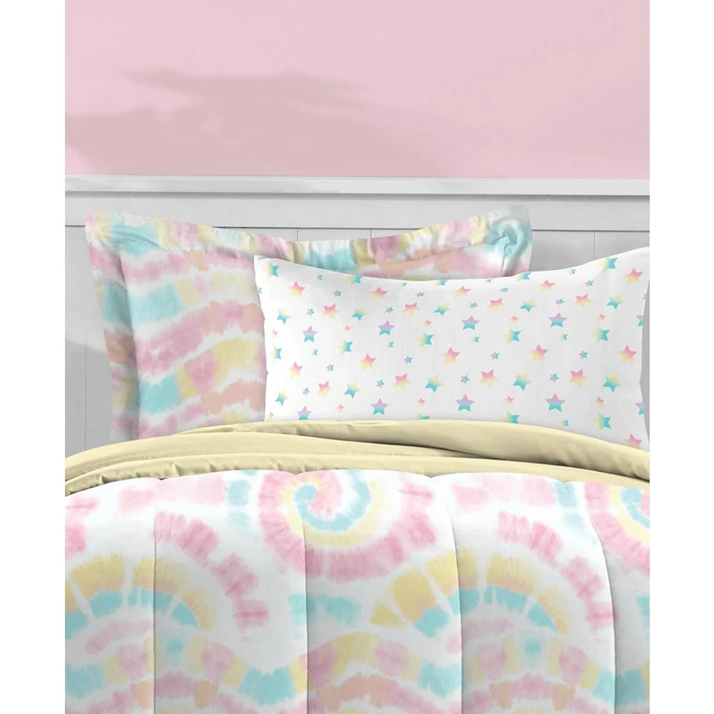 商品Macy's|Dream Factory Tie Dye Rainbow Full Comforter Set,价格¥345,第5张图片详细描述