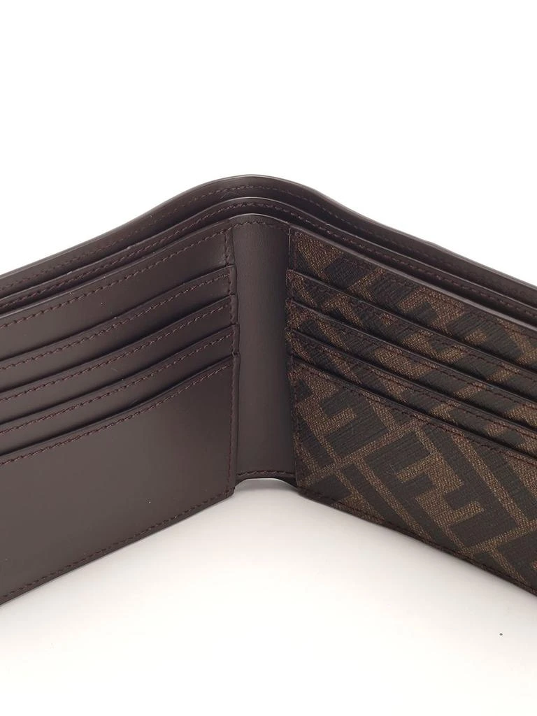 商品Fendi|Bifold Ff Wallet Wallets Brown,价格¥2846,第4张图片详细描述