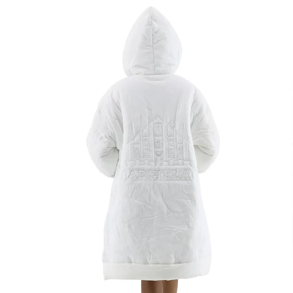 商品MM6|MM6 Ladies Embroidered Padded Coat In White,价格¥1618,第3张图片详细描述
