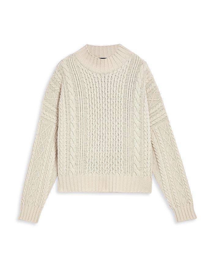 商品Weekend Max Mara|Roberta Cable Knit Sweater,价格¥3622,第4张图片详细描述