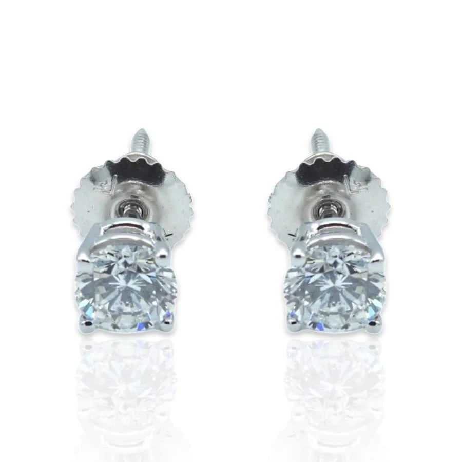 商品Tresorra|Tresorra 18K White Gold Diamond Stud Earrings,价格¥17062,第1张图片