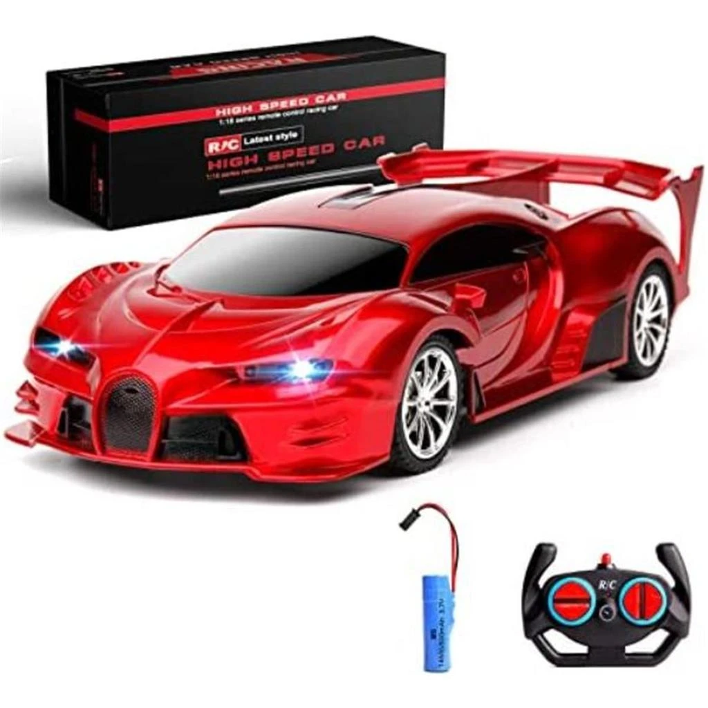 商品netjett|Netjett  1-18 2.4Ghz Remote Control Car with Rechargeable High Speed Radio Control - Red,价格¥647,第1张图片