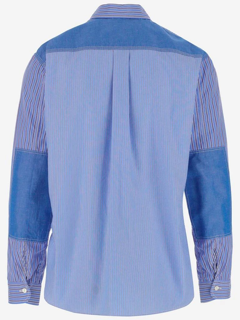 商品Junya Watanabe|JUNYA WATANABE PATCHWORK PATTERN COTTON SHIRT,价格¥3127,第2张图片详细描述